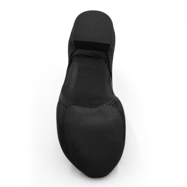 Black capezio jazz dance shoe, bottom sole