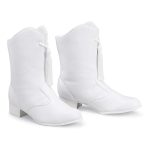 Pair of Dinkles Stacie Majorette Boots, front three-quarters and side views