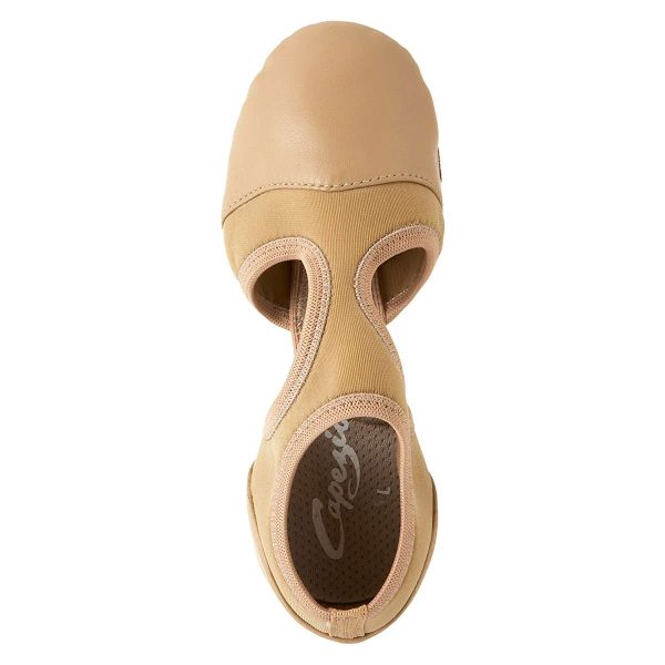 113230_5 caramel capezio pedini femme guard shoe
