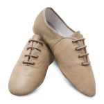 Tan Capezio Jazz Dance Shoe, pair