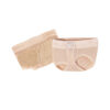 Tan Capezio Footundeez Dance Shoe, front and back views