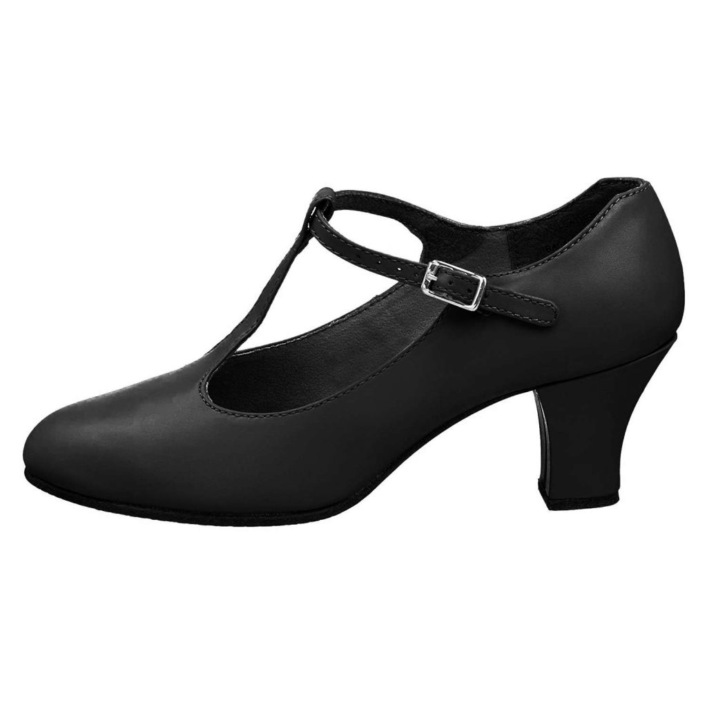 Scarpe Ballo Capezio Footlight - Pelle, Tacco 5.1cm | Danza Latina - Foto 9
