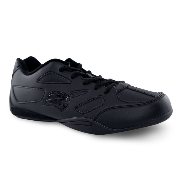 Black Zephz Zenith Cheerleading Shoes, side view