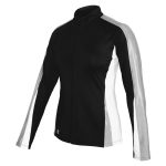 351512 black met silver white champion dazzler warm up jacket