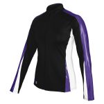 351512 black purple white champion dazzler warm up jacket