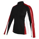 351512 black red white champion dazzler warm up jacket