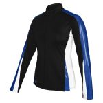 351512 black royal white champion dazzler warm up jacket