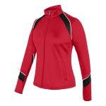 351516 red black white champion nova warm up jacket