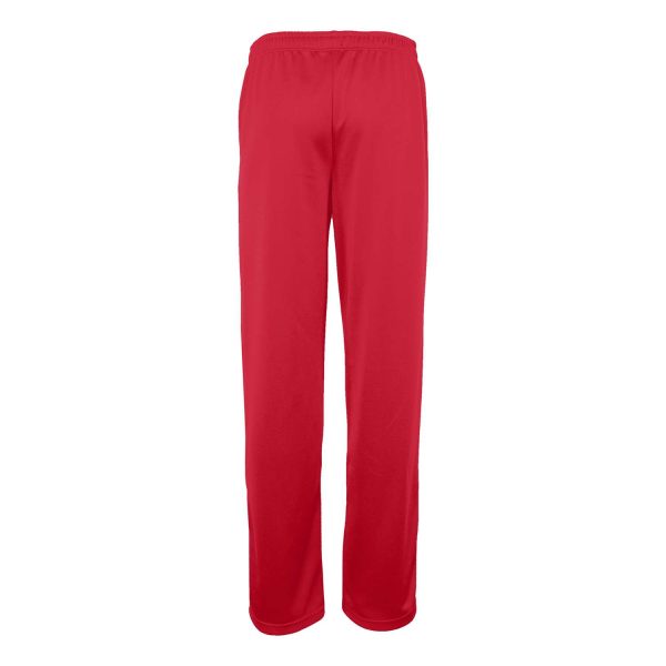 Red/Black/White Champion Nova Warm Up Pants, back view