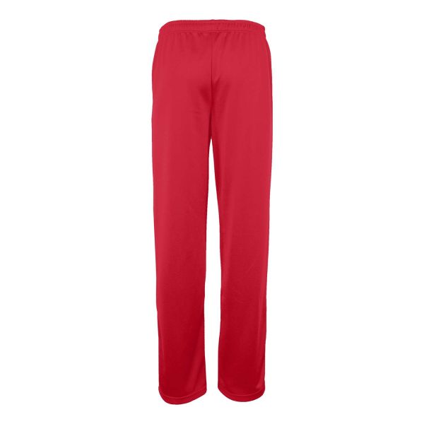 Red/Black/White Champion Nova Warm Up Pants, back view