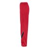 Red/Black/White Champion Nova Warm Up Pants, side view