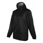 351554 black champion stadium hooded jacket