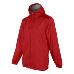 Red Champion Stadium Hooded Jacket