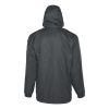Grey Champion Stadium Hooded Jacket, back view