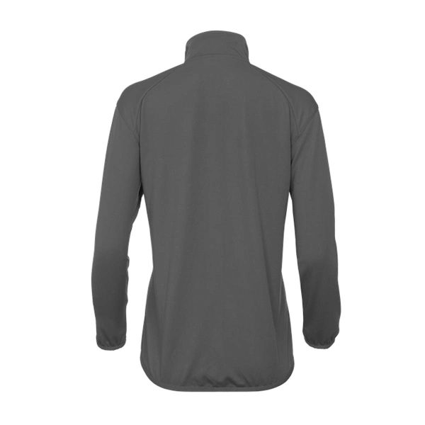 Women's Grey Badger Wired Outer-Core Warm Up Jacket, Back View