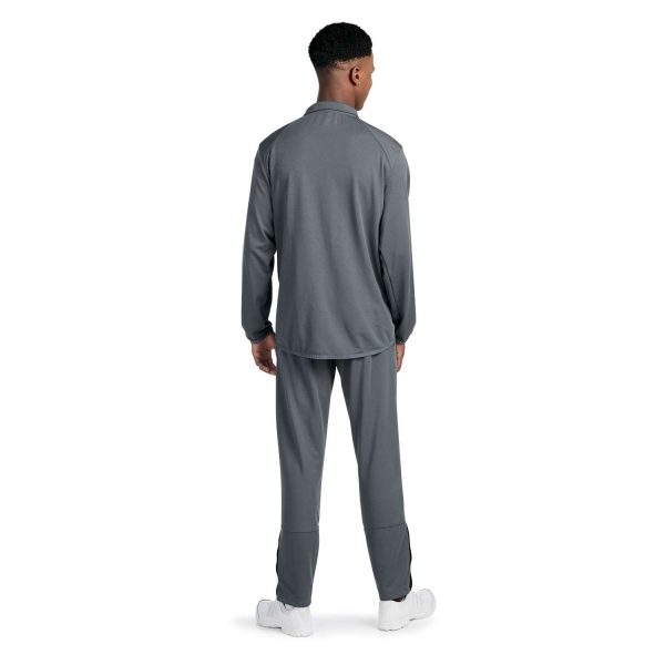 Grey Badger Outer Core Warmup Pant, back view with model