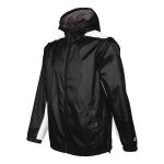 353511 black white champion quest warm up jacket