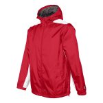 353511 red white champion quest warm up jacket
