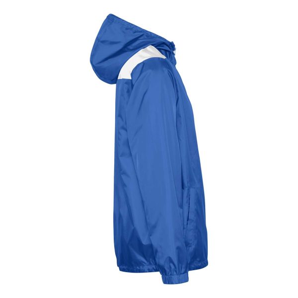 Royal/White Champion Quest Warm Up Jacket, Side View