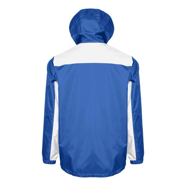 Royal/White Champion Quest Warm Up Jacket, back View