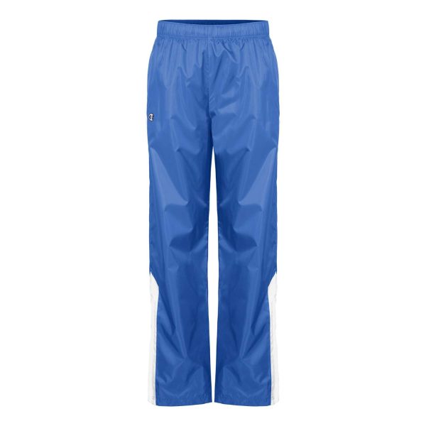 Royal/White Champion Quest Warm Up Pants, front view