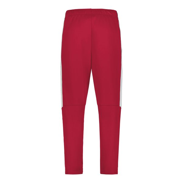 back view red/white Holloway Crosstown Warmup Pants