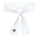 353846 white holloway zoom tie back headband