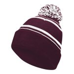 Maroon/White Holloway Homecoming Beanie