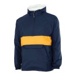 Navy/Gold Charles River Classic Striped Pullover