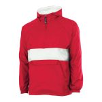 356060 red white charles river classic striped pullover