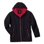 356410 black red charles river enterprise jacket