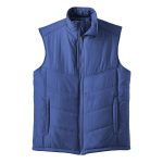 Blue Black Men's Port Authority Puffy Vest