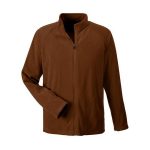 Men's Dark Brown Team 365 Campus Microfleece Jacket