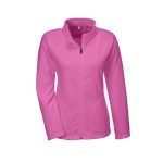 Women's Charity Pink Team 365 Campus Microfleece Jacket