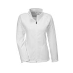 Women's White Team 365 Campus Microfleece Jacket