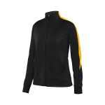 357332 womens black gold augusta medalist 2 jacket