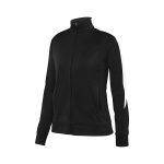 357332 womens black white augusta medalist 2 jacket