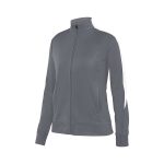 357332 womens graphite white augusta medalist 2 jacket