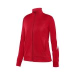 357332 womens red white augusta medalist 2 jacket