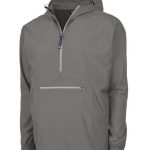 357339 grey charles river pack n go pullover