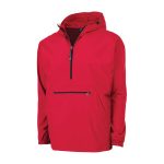 357339 red charles river pack n go pullover
