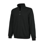 Black Charles River Crosswind Quarter Zip Sweatshirt