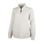 357340 oatmeal charles river crosswind quarter zip