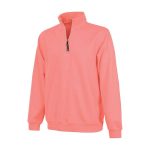 357340 preppy pink charles river crosswind quarter zip