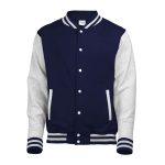 357413 oxford navy grey awdis letterman jacket