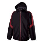 357502 black scarlet holloway charger warm up jacket