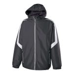 Carbon/White Holloway Charger Warm Up Jacket