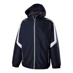 357502 navy white holloway charger warm up jacket