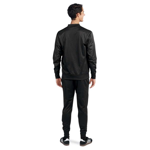 model standing in Augusta Performance Fleece Jogger with coordinating jacket, back view