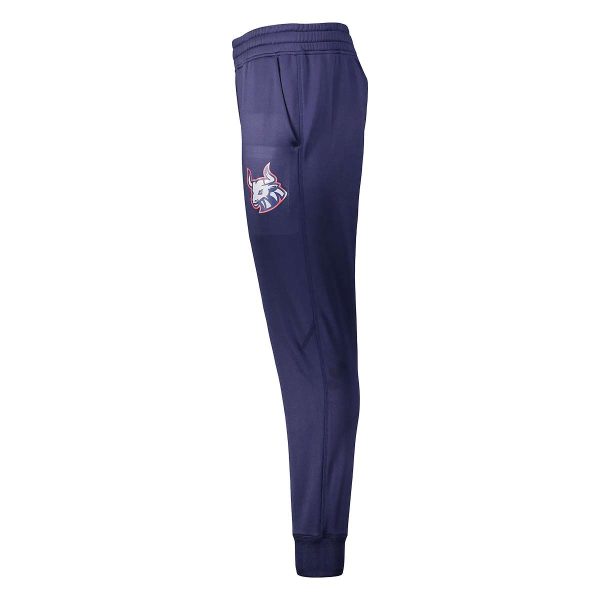 Navy Augusta Performance Fleece Jogger, Side View